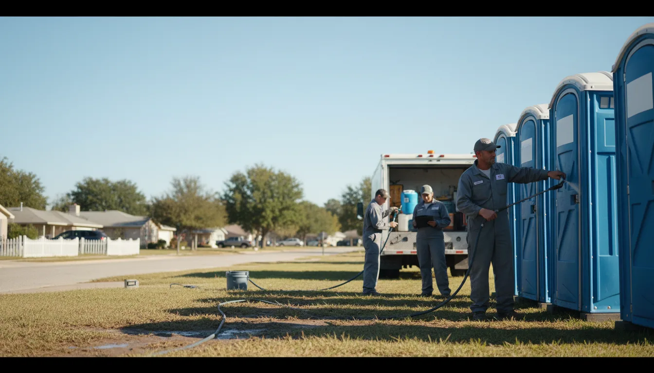Long-Term Portable Toilet Rental in La Crosse, FL near me